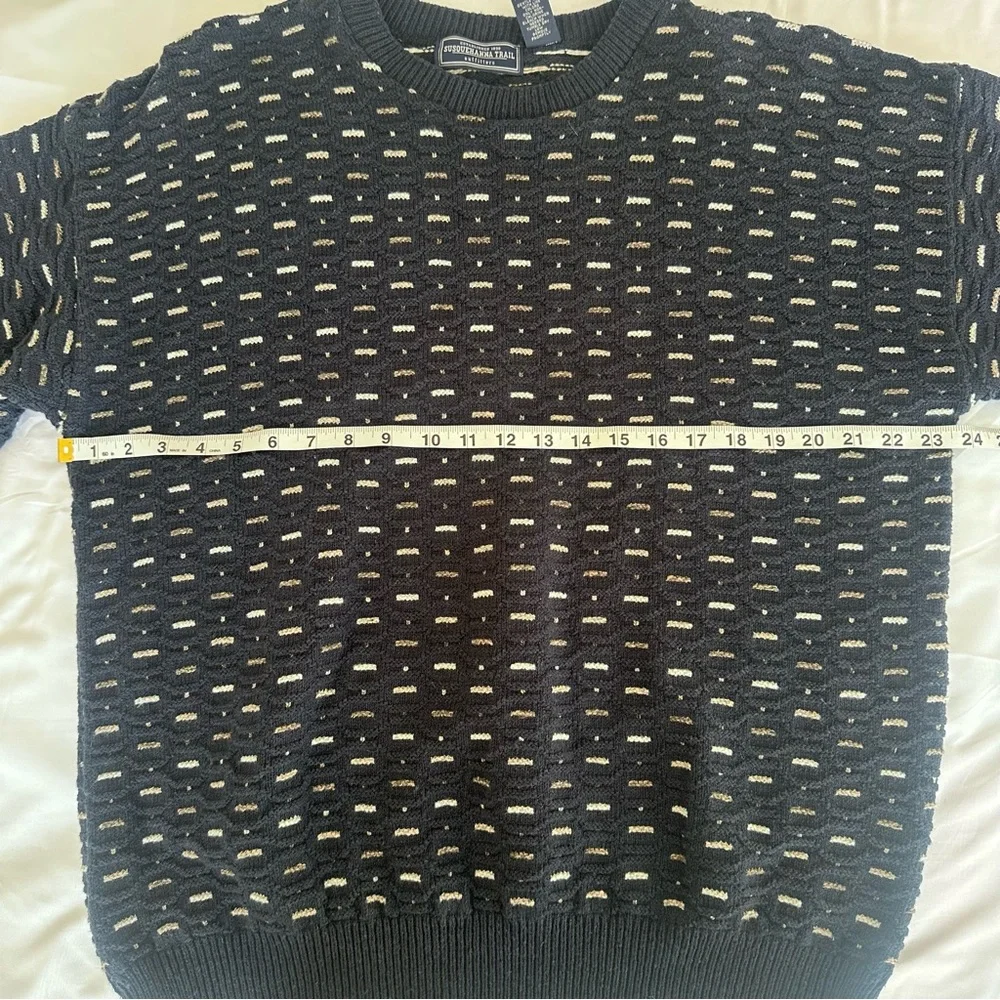 Vintage 90s Susquehanna Trail Outfitters Sweater Made In The‎ USA Mens XL